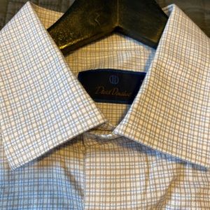 Men’s David Donahue button down shirt